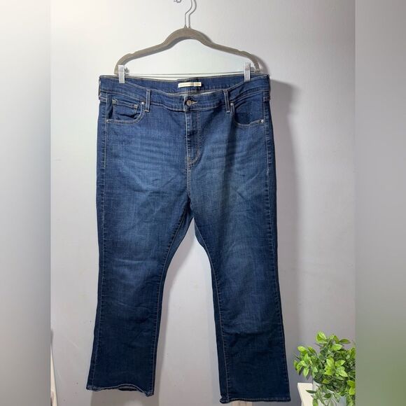 Levi’s 725 Women’s High Rise Boot cut Denim Jeans Size 22W plus size EUC - Picture 2 of 10
